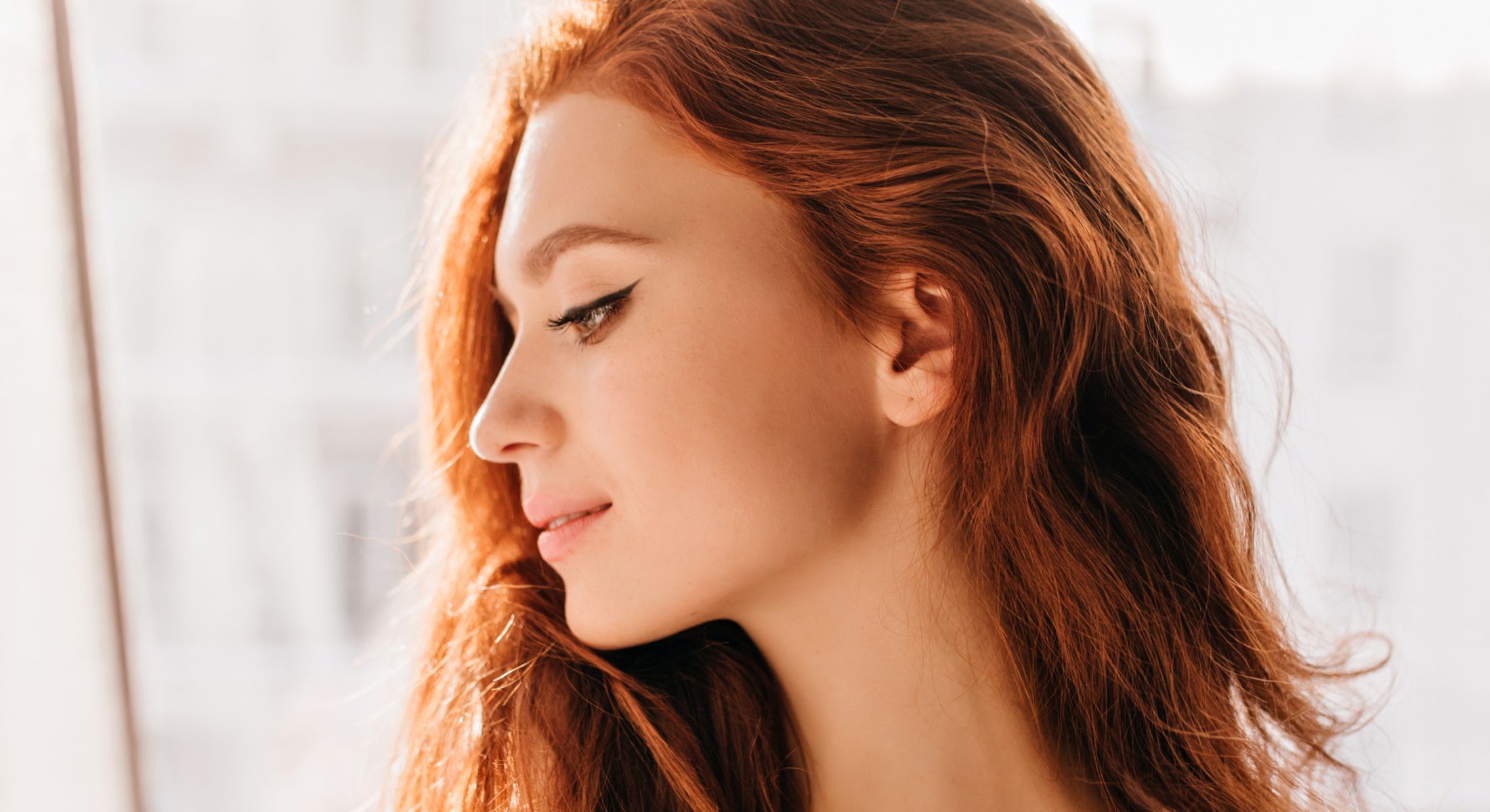 Dedham chemical peel redhead model